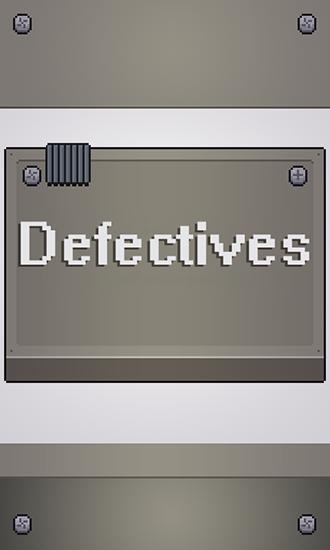 Defectives: Pixel art puzzle poster