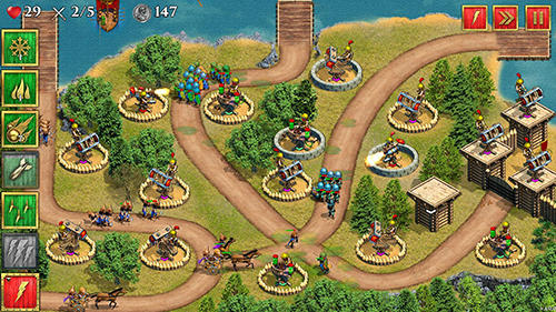 Defense of Roman Britain TD: Tower defense game screenshot 3
