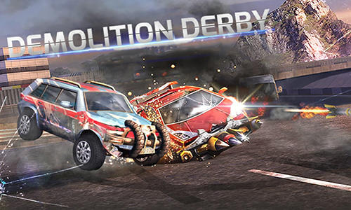 Demolition derby 3D poster