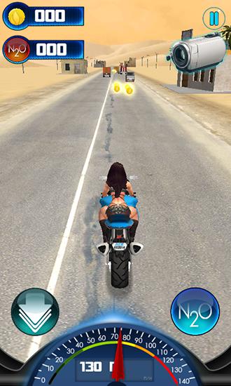 Desert moto racing screenshot 2