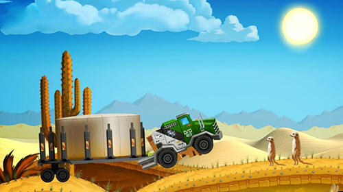 Desert rally trucks: Offroad racing screenshot 3