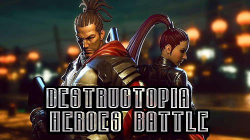 Destructopia: Heroes battle poster