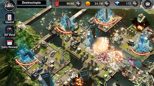 Destructopia: Heroes battle screenshot 2