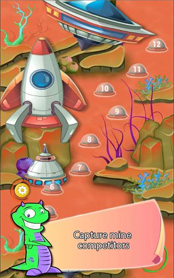 Digger: Battle for Mars and gems screenshot 3