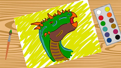 Dino paint screenshot 1
