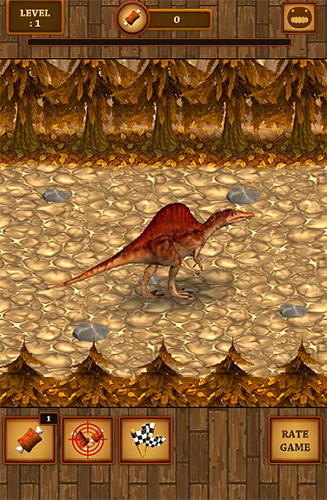 Dino pet racing game: Spinosaurus run!! screenshot 1