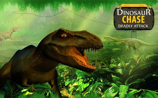 Dinosaur chase: Deadly attack poster