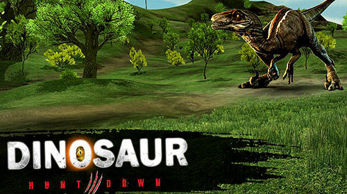 Dinosaur hunt down poster