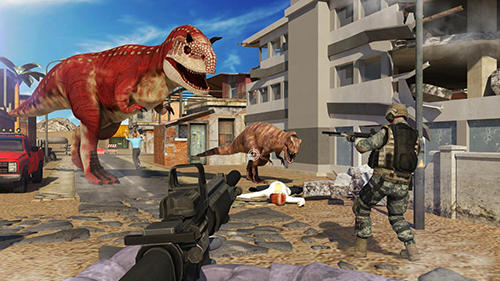 Dinosaur shooter 3D screenshot 5