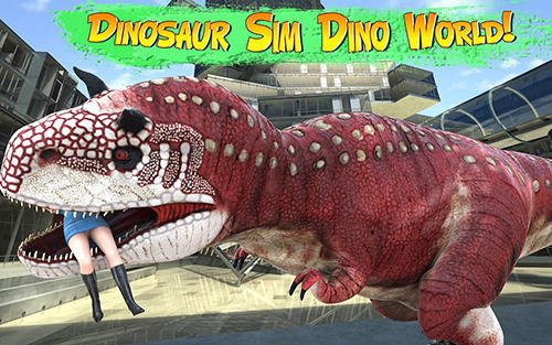 Dinosaur simulator 2: Dino city poster