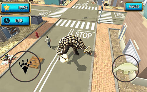 Dinosaur simulator 2: Dino city screenshot 1
