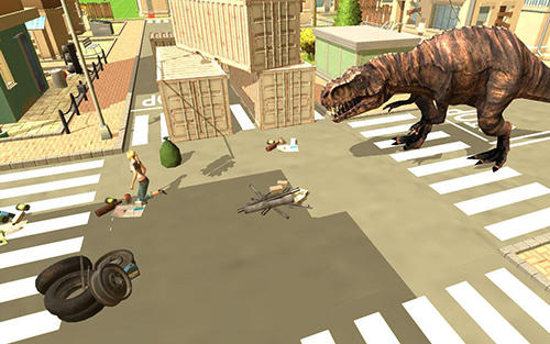 Dinosaur simulator 2: Dino city screenshot 2
