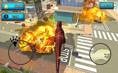 Dinosaur simulator 2: Dino city screenshot 3