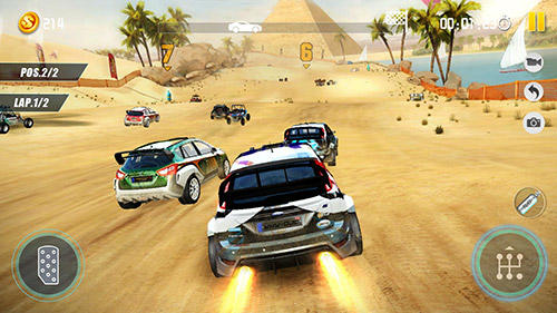 Dirt car racing: An offroad car chasing game screenshot 5