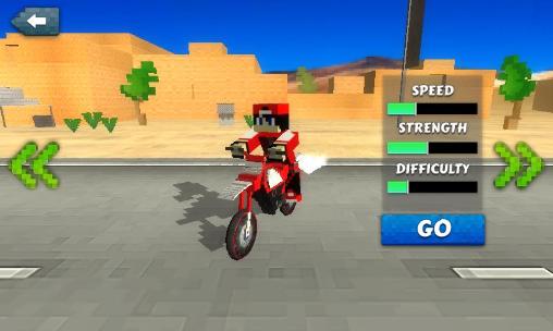Dirtbike survival: Block motos screenshot 1