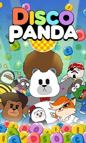 Disco panda poster