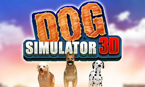 Dog simulator 3D poster