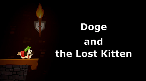 Doge and the lost kitten poster