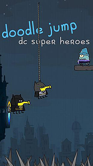 Doodle jump: DC super heroes poster