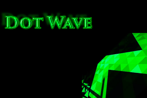 Dot wave poster