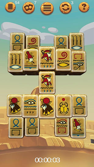 Double-sided mahjong Cleopatra screenshot 3