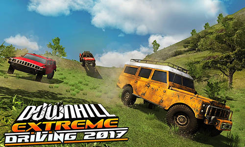 Downhill extreme driving 2017 poster