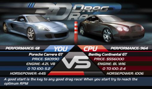 Drag race 3D 2: Supercar edition screenshot 3