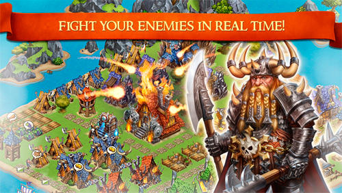 Dragons and vikings: Empire clash screenshot 1