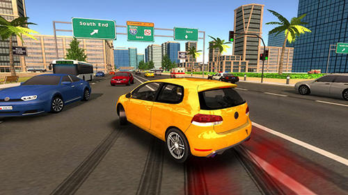 Drift car city simulator screenshot 3
