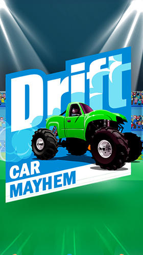 Drift car mayhem arena poster