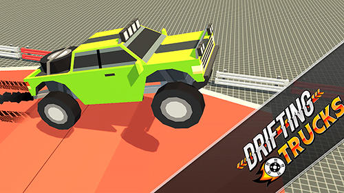 Drifting trucks: Rally racing poster