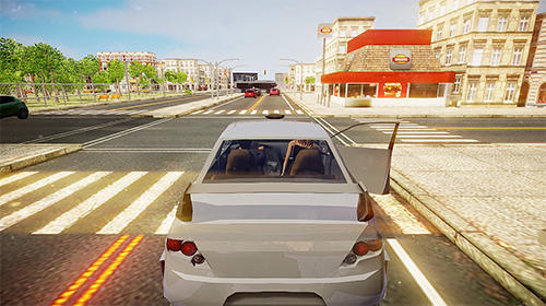 Driver simulator screenshot 1