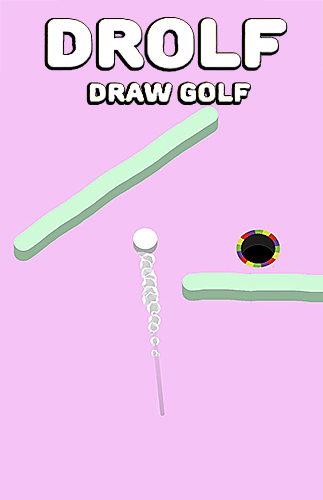 Drolf: Draw golf poster