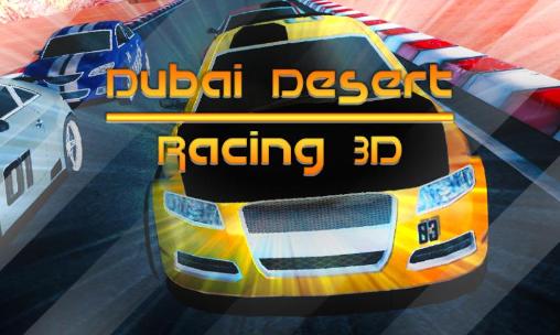 Dubai desert racing 3D poster