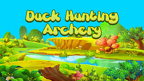 Duck hunting archery poster