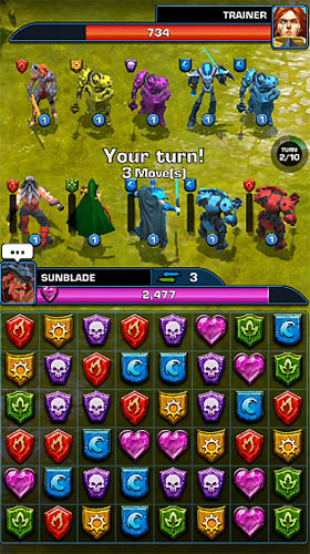 Duel: Puzzle wars screenshot 2