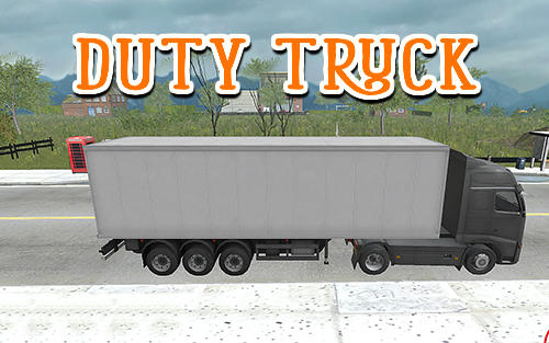 Duty truck poster