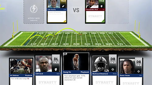 Dynasty: A football card game screenshot 3