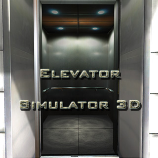 Elevator simulator 3D poster