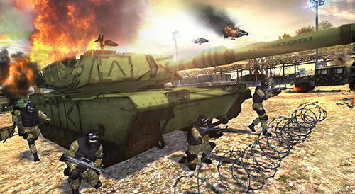 Elite gunship strike 3D screenshot 3