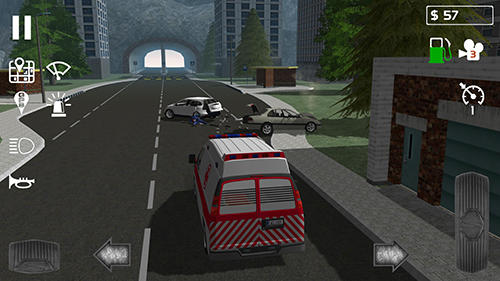 Emergency ambulance simulator screenshot 2