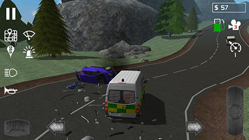 Emergency ambulance simulator screenshot 4