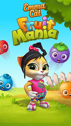 Emma the cat: Fruit mania poster
