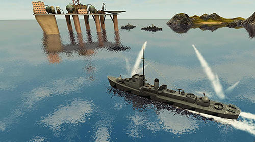 Enemy waters: Submarine and warship battles screenshot 1