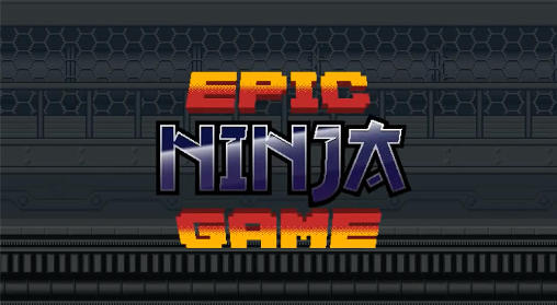 Epic ninja game poster