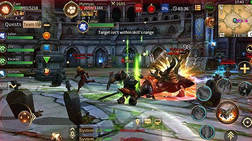 Era of legends: Fantasy MMORPG in your mobile screenshot 2