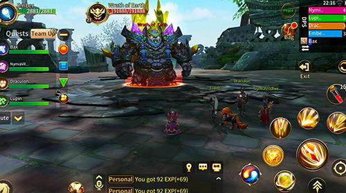 Era of legends: Fantasy MMORPG in your mobile screenshot 3