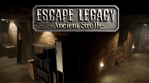 Escape legacy: Ancient scrolls VR 3D poster