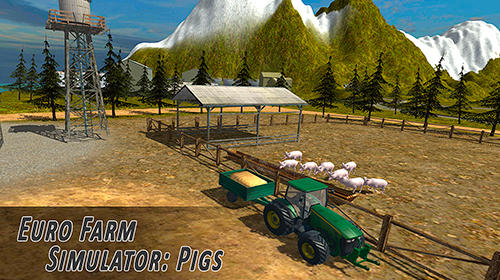 Euro farm simulator: Pigs poster