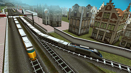 Euro train driving games screenshot 4